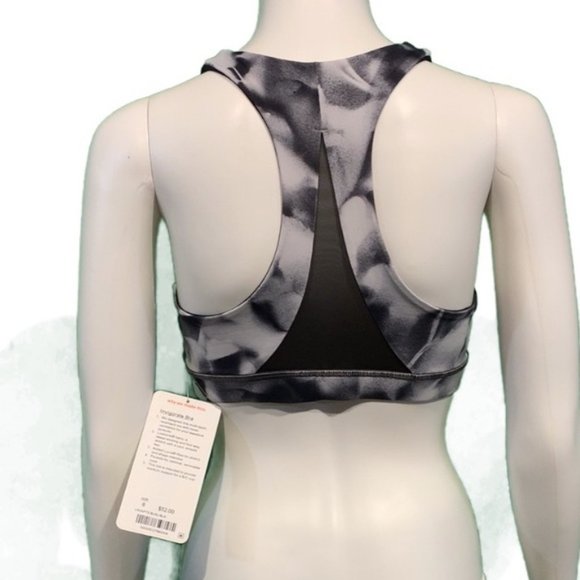 Lululemon Mesh Invigorate Bra Blush Blossom Alpine - Picture 2 of 5